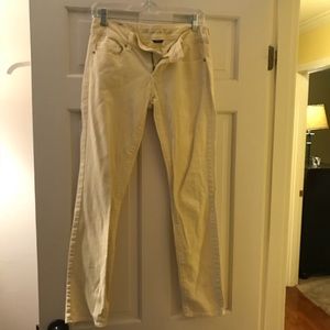 American Eagle Outfitters, yellow skinny jeans (2)